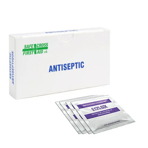 Benzalkonium Chloride (Bzk) Towelettes, 12/Unit Box