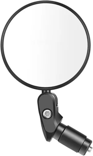 Bicycle Mirror Reflector Oval Reflective Mirror for Scooter for Handlebars Present for Cyclists