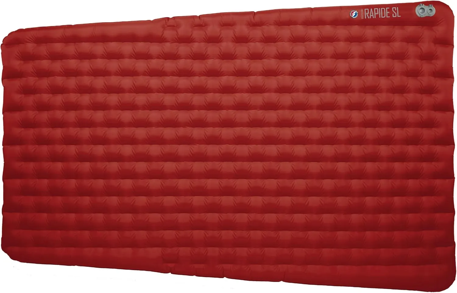 Big Agnes Rapide SL - Insulated Sleeping Pad, Ultralight, All Season Compact Backpacking and Hiking, Pumphouse Sack Included, Orange, 50x78 Tapered