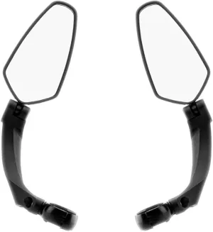 Bike Mirror, 360-Degree Cycling Rear View Mirror Rotatable Bicycle Bike Rear View Mirror Flexible Reflective Mirror(A Pack of 2)