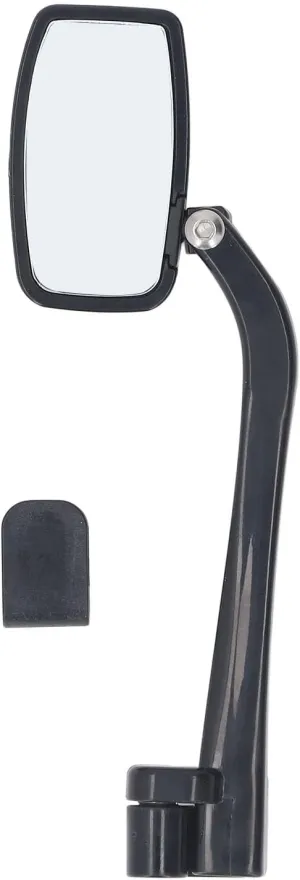 Bike Rear View Glass ABS HD Anti Fog Lens Adjustable Wide Angle Lightweight Bike Helmet Rear View Mirror for Cycling Universal Fit All Helmets