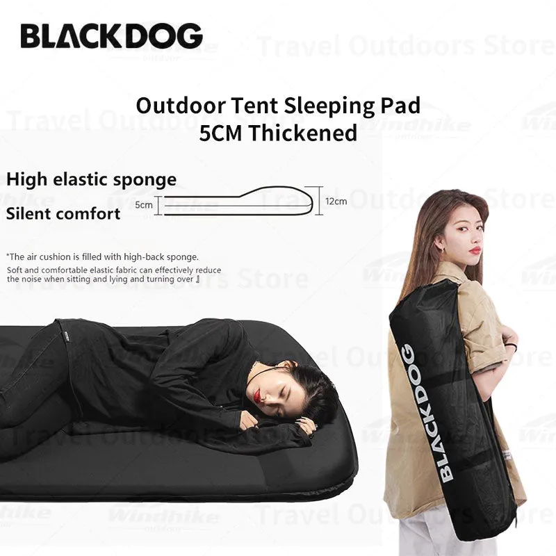 Blackdog Self-Inflating Single Bed With Pillow