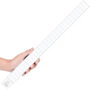 BLS 84 LED Closet Lights - Battery Powered, Super Bright Under Cabinet Lighting with Motion Sensor, Wireless, 3200mah Rechargeable Battery, 120 Days Run Time