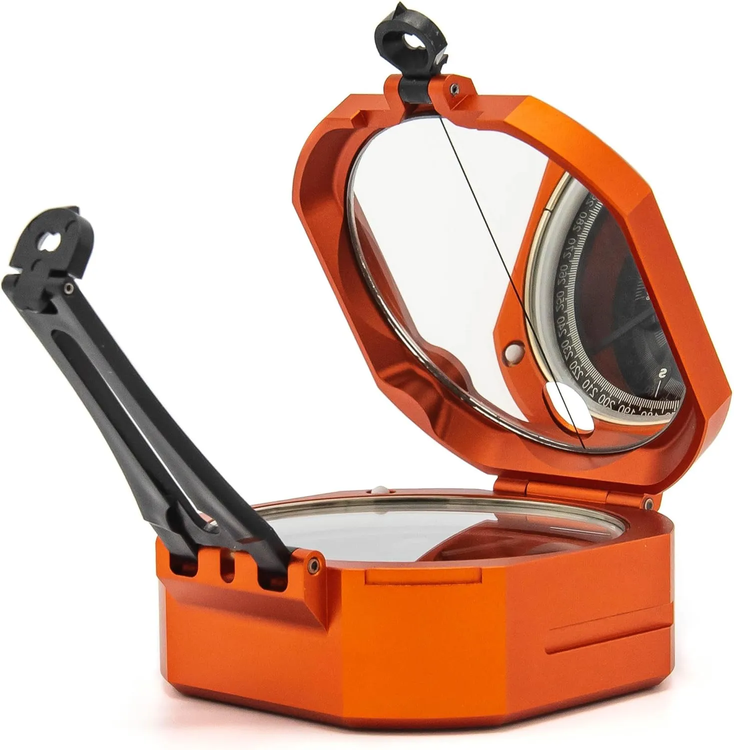 Brunton Standard Transit (0–360°) – Professional Survey & Navigation Tool, Orange