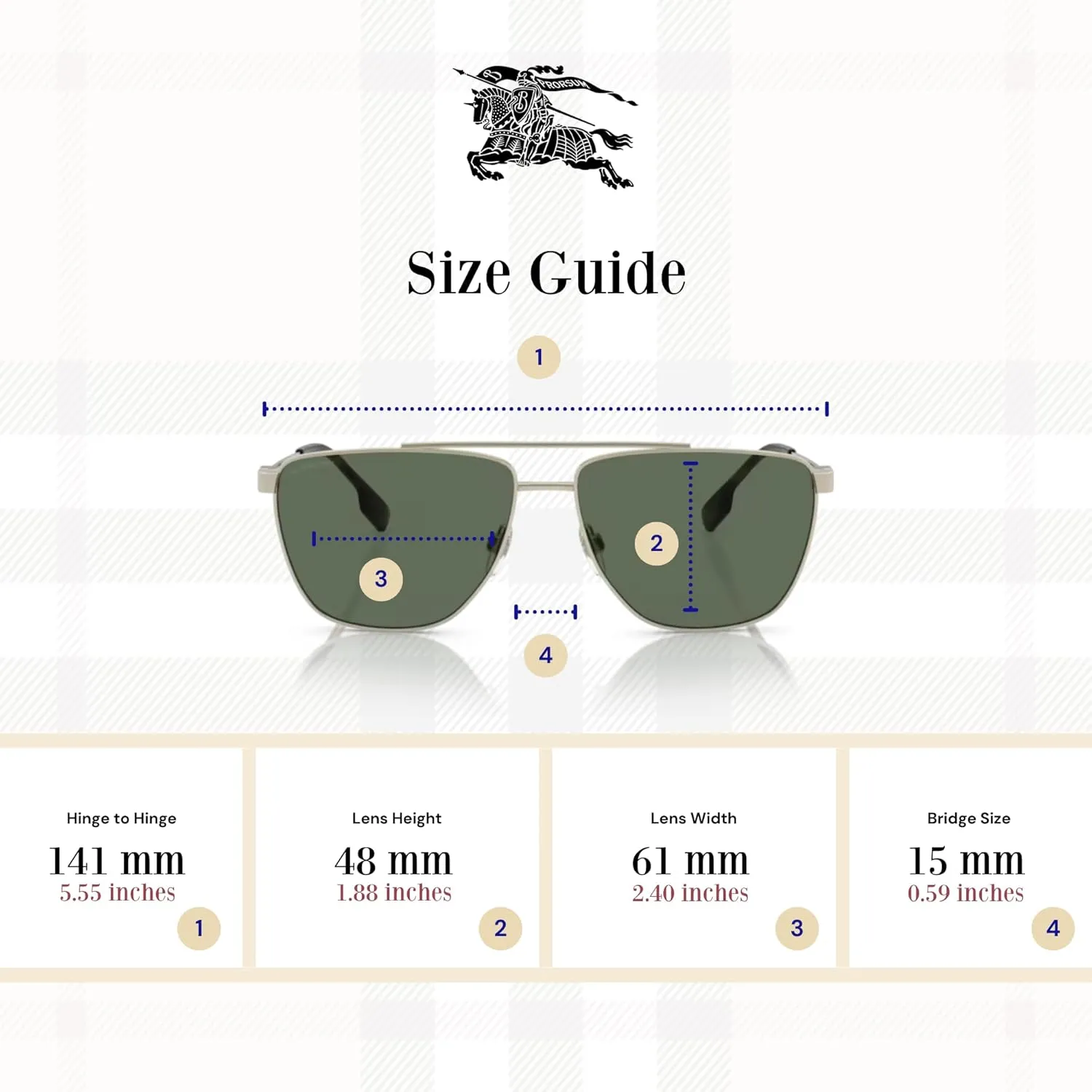 BURBERRY BE3141 Aviator Sunglasses for Men   BUNDLE With Designer iWear Complimentary Eyewear Kit
