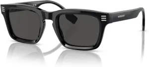 BURBERRY BE4403 Rectangle Sunglasses for Men   BUNDLE With Designer iWear Complimentary Eyewear Kit