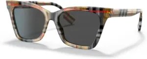 BURBERRY Elsa BE4346 Rectangular Sunglasses For Women   BUNDLE With Designer iWear Eyewear kit