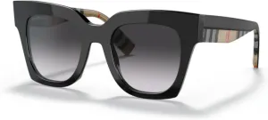 BURBERRY Kitty BE4364 Square Sunglasses for Women   BUNDLE With Designer iWear Eyewear Kit