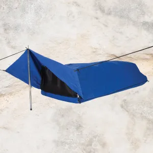 BURKE & WILLS Ironbark Fly Swag Single - Royal Blue