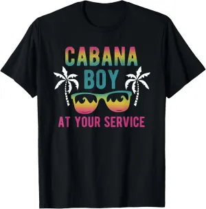 Cabana Boy at Your Service T-Shirt