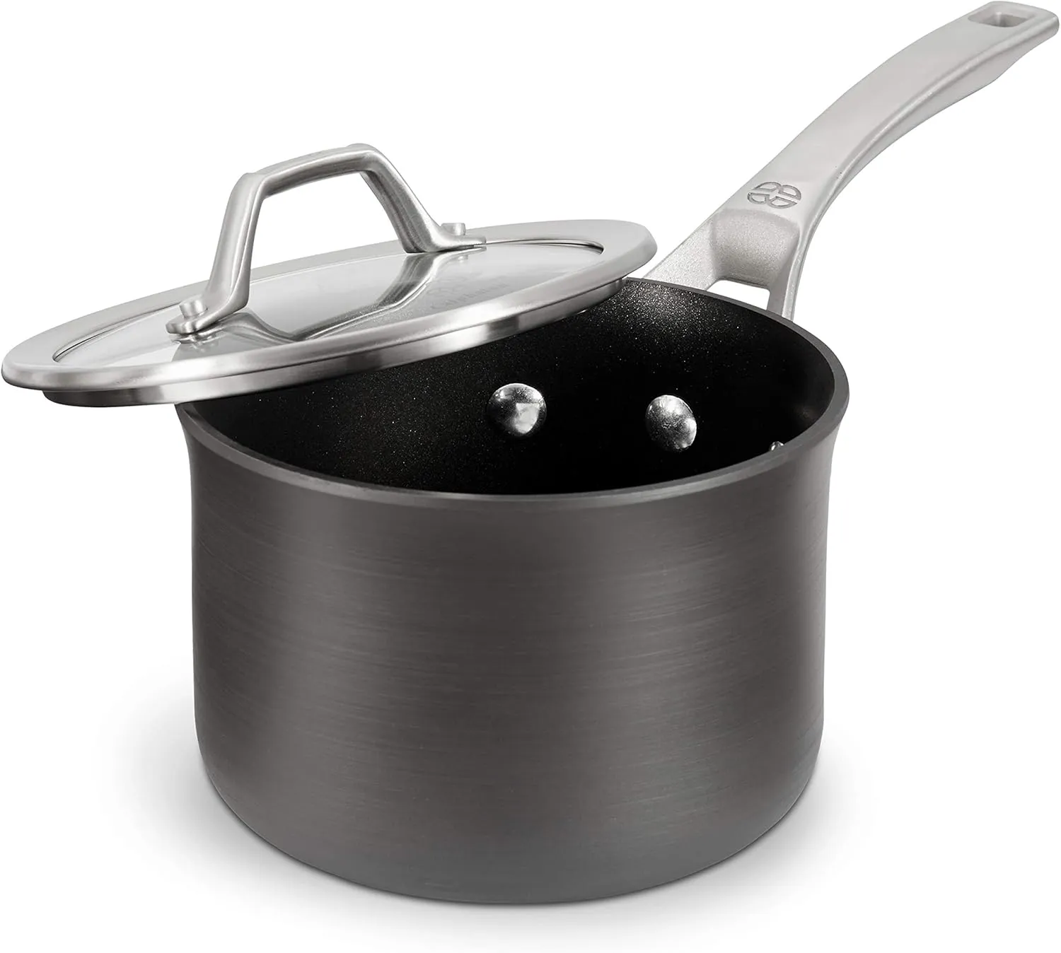 Calphalon Signature Hard-Anodized Nonstick 2-Quart Sauce Pan with Cover, 2 QT