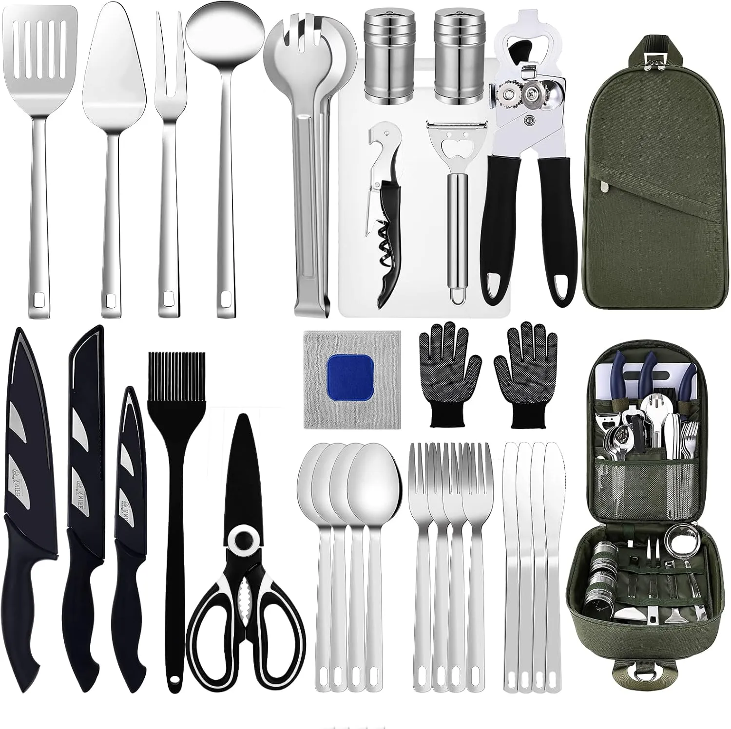 Camping Accessories - Gear Must Haves: Tent, Kitchen, Cooking Utensils, Outdoor Stove, BBQ Stuff
