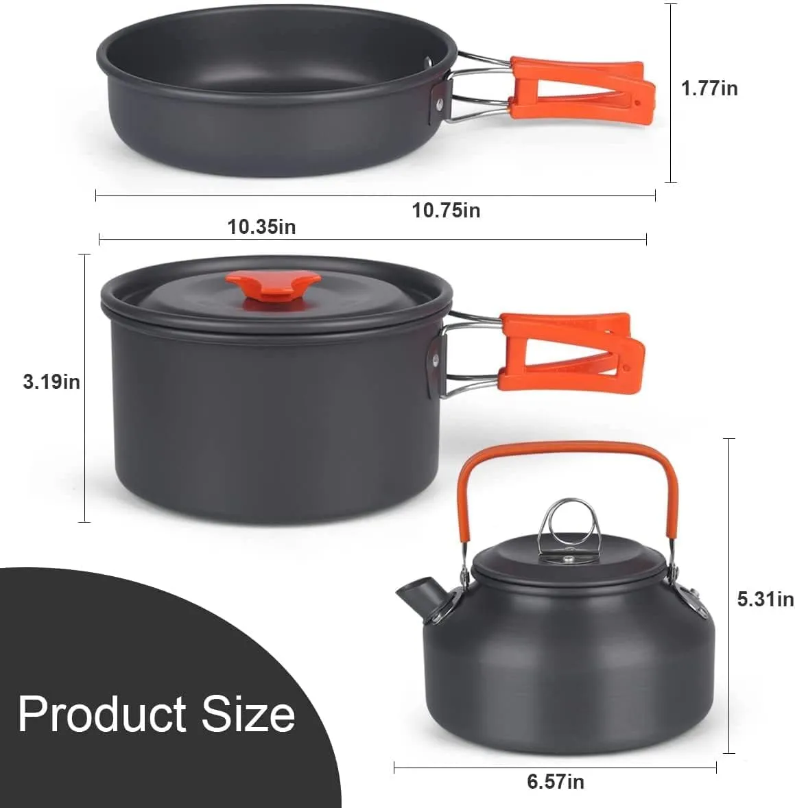 Camping Cookware Mess Kit