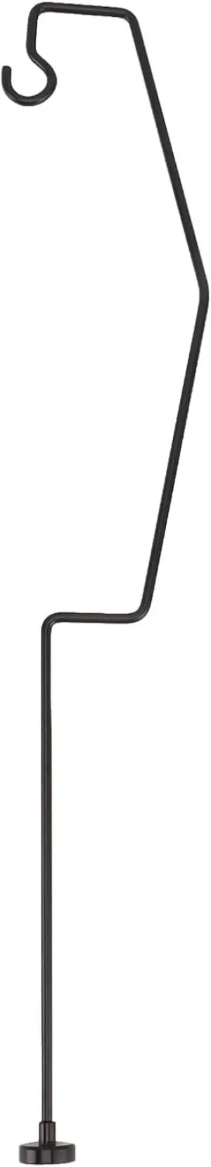 Camping Lantern Stand Table Lantern Stand with Magnetic Base Wrought Iron Retro Lantern Stand Pole for Fishing Backpacking