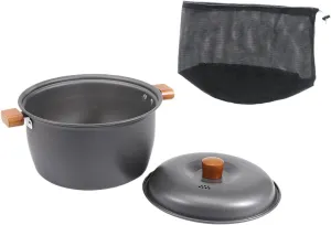 Camping Soup Pot, Cooking Pot, Portable Lightweight, Cooking Gear, Cookware, Picnic Stockpot for Hiking,Picnic,Outdoor Sports