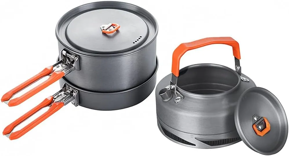 Camping Utensils Difficult Cookware Set hiking hiking heat exchanger Outdoor Octopus Feet