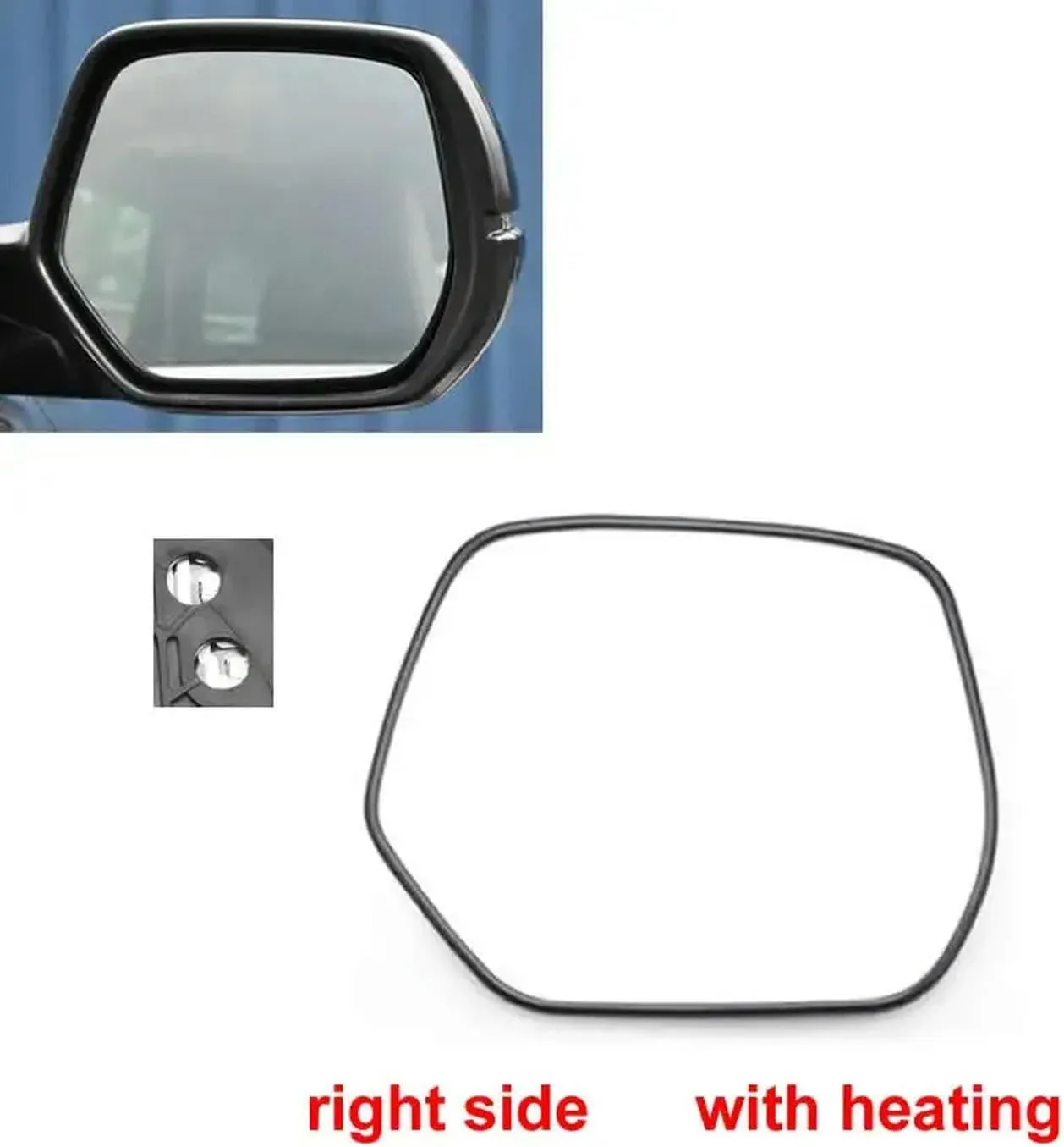 Car Accessories Rearview Lenses Side Mirrors Reflective Lens Glass,For Honda CRV CR-V 2007-2016