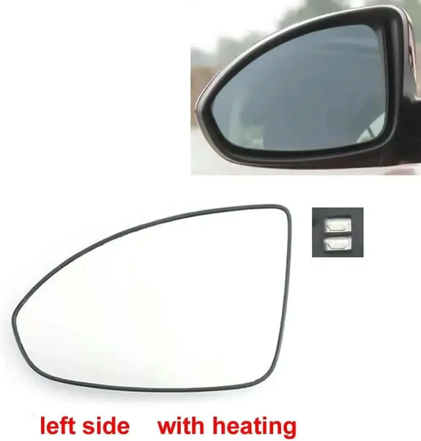 Car Accessories Side Mirrors Reflective Lens Rearview Mirror Lenses Glass,For Chevrolet Cruze 2009-2013 95215096 95215095