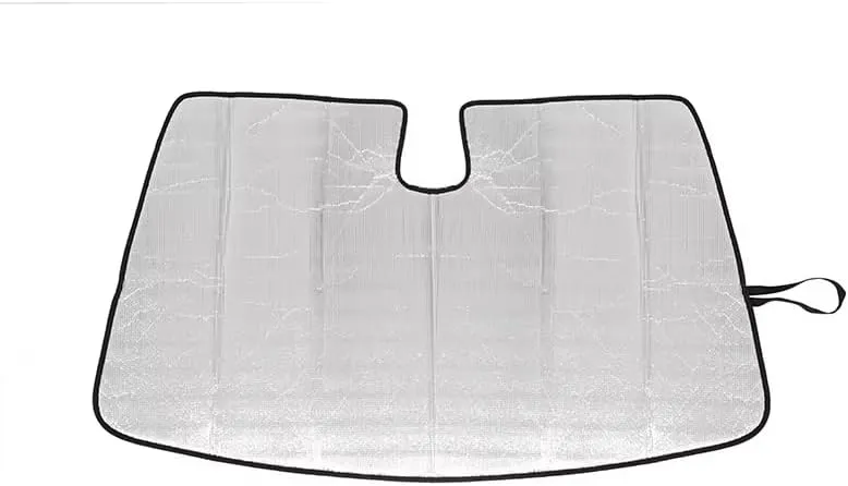Car Accordion Folding Style Shade for Mazda Biante 2008-2018, Car Windshield Sun Shade, Window Sun Blocker, Blocks UV Rays Sun Visor Protector, Interior Accessories,L