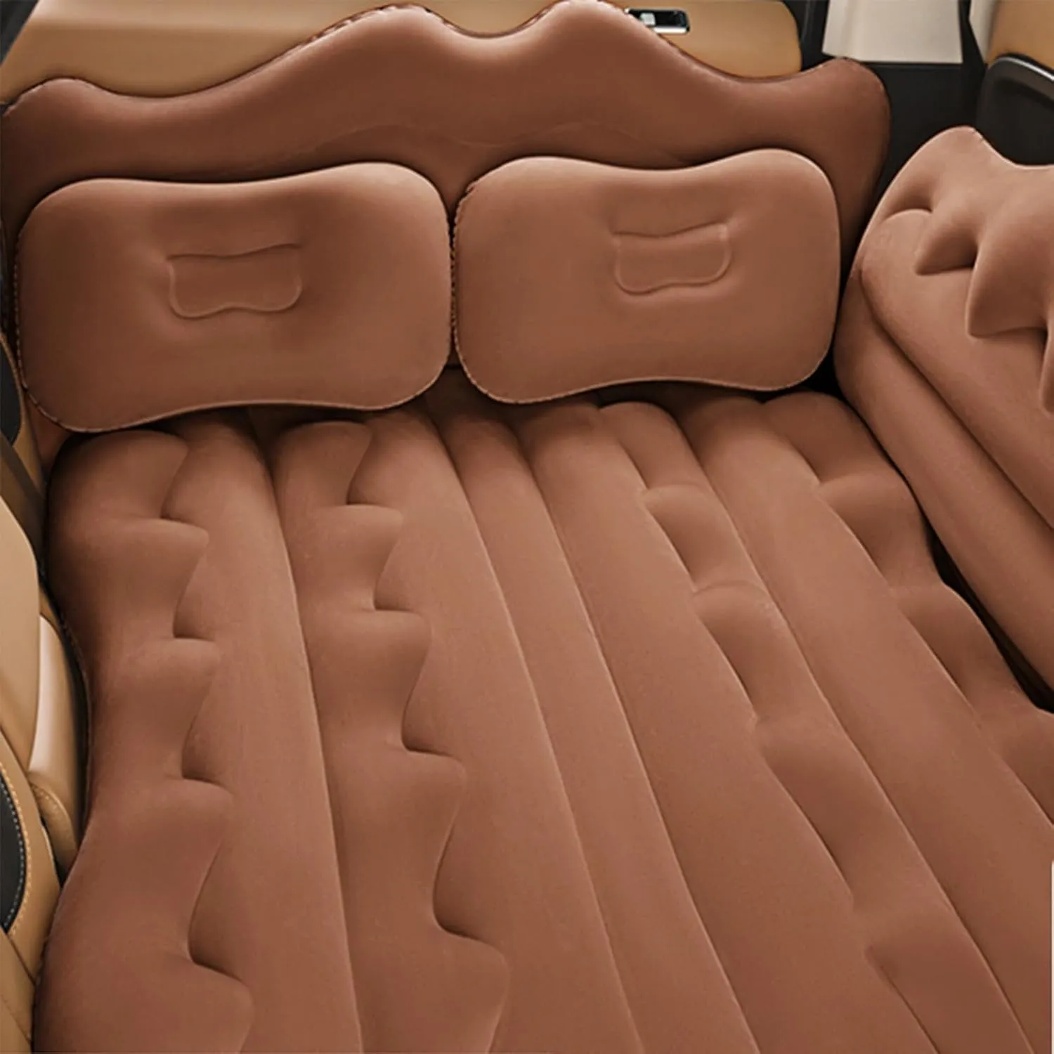 Car Air Mattress for Cadillac Lyriq 2022 2023 Thickened Durable Car Camping Air Mattress Bed with Air Pump Inflatable Sleeping Mat,D