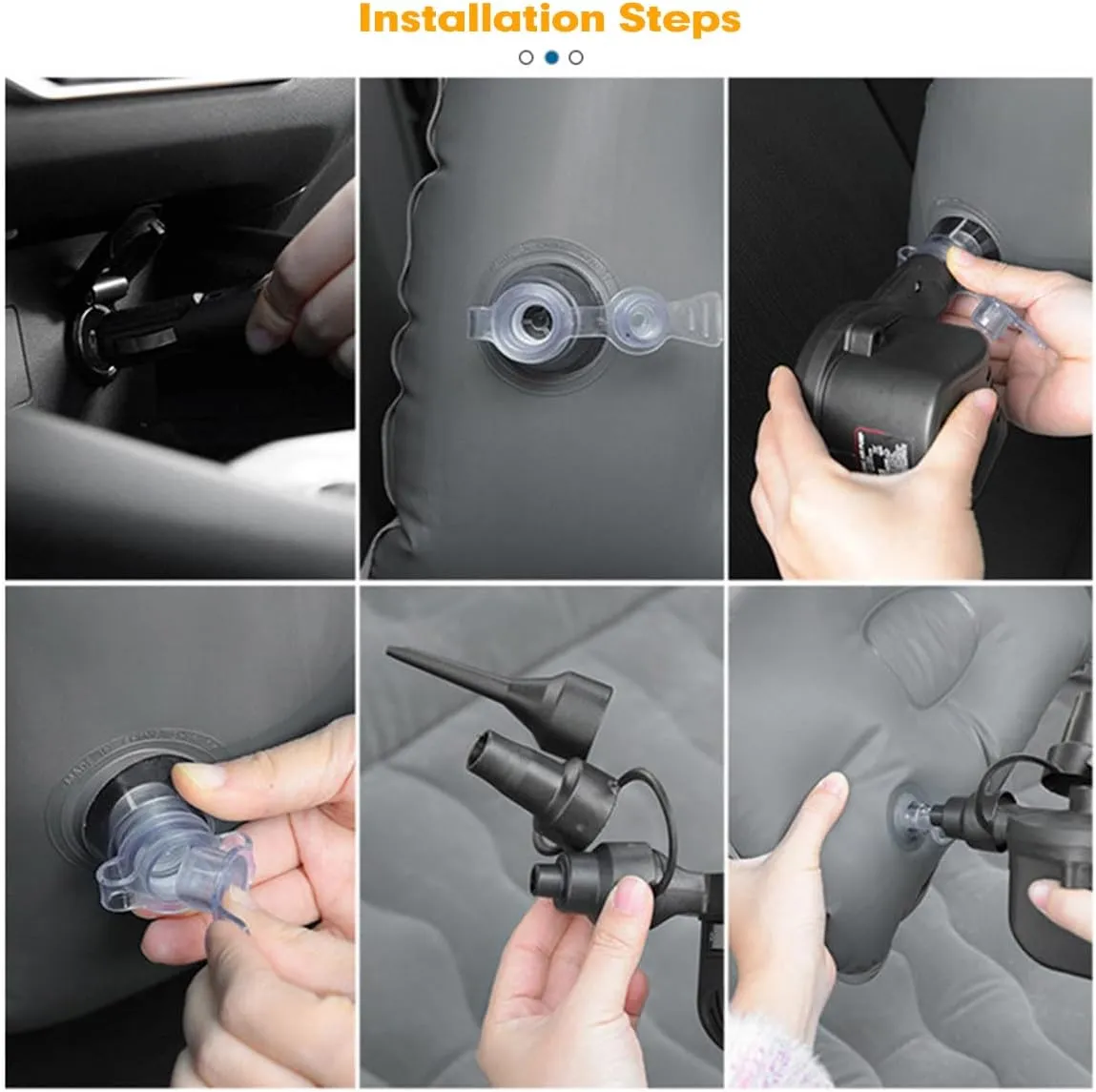 Car Air Mattress for Lexus CT 2011 2012 2013 2014 2015 2016 2017 Back Seat Inflatable Bed Camping Trunk Airbed Sleeping Bed Traveling Foldable Boot Mattress Outdoor,Grey01-C