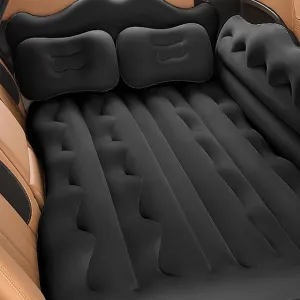 Car Air Mattress for Peugeot 2008 2021 2022 2023 2024 Thickened Durable Car Camping Air Mattress Bed with Air Pump Inflatable Sleeping Mat,A