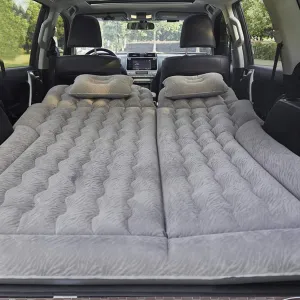 Car Air Mattress for Suzuki XL7 I 1998-2002 2003 2004 2005 2006, Car Mattress Inflatable Bed Portable Foldable with Pillow Camping Travel Car Accessories,Grey