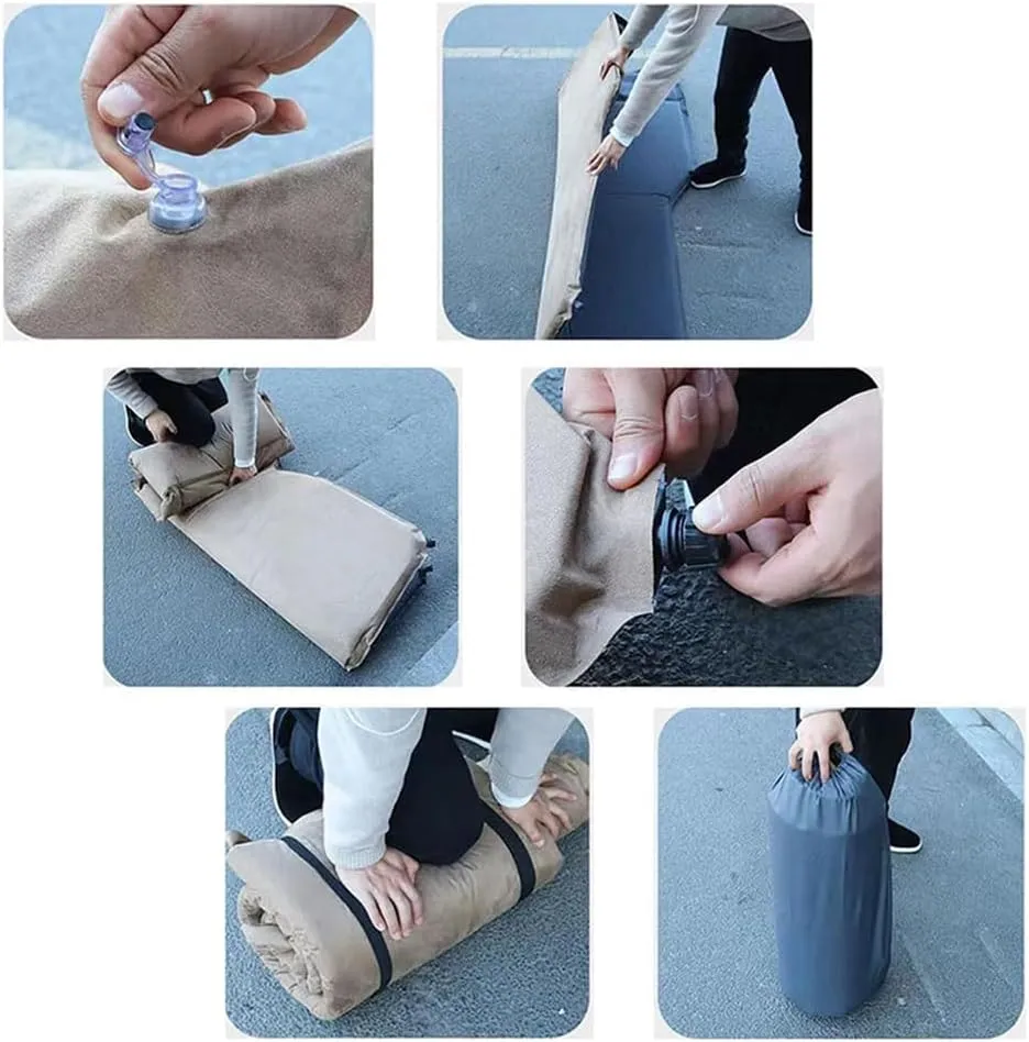 Car Air Mattresses for Nissan Altima 2013 2014 2015 2016 2017 2018, Portable Bed Cushion Bedding Camping Hiking Inflatable Pillow Multifunctional Accessories Outdoor,E