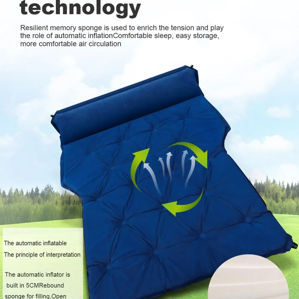 Car Air Mattresses for VW Touareg 2019 2020 2021 2022 2023, Portable Bed Cushion Bedding Camping Hiking Inflatable Pillow Multifunctional Accessories Outdoor,D