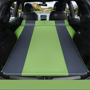 Car Automatic Inflatable Bed for BMW X1 E84 2009 2010 2012 2013 2014 2015, Portable Movable Thickened Trunk Sleeping Bed Outdoor Camping Hiking Air Mattress,Green