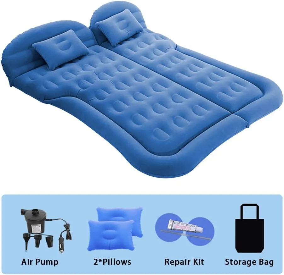 Car Inflatable Air Mattress for Audi RS 4 Salon 2005 2006 2007 2008 2009 Portable Boot Air Mattress Cushion Outdoor Travel Camping Sleeping Gear Accessories,Beige