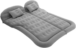 Car Inflatable Air Mattress for Chevrolet Menlo 2020 2021 2022 2023 2024 Portable Boot Air Mattress Cushion Outdoor Travel Camping Sleeping Gear Accessories,Grey