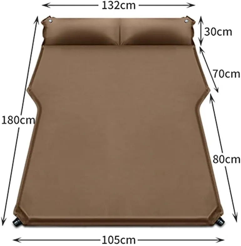 Car Inflatable Mattress for Ford Edge 2015 2016 2017 2018 2019 2020 2021 2022 2023 2024 Portable Air Sleeping Bed with Pillow Camping Travel Cot Inflatable Trunk Sleeping Pad,Blue
