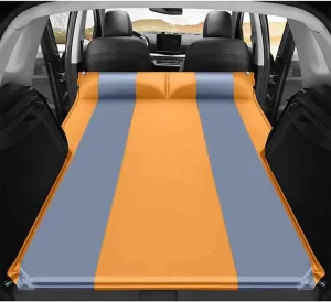Car Inflatable Mattress for HR-V 2023 2024 2025 Self Inflating Sleeping Pad Thickened Air Bed Cushion Camping Travel Mattress Multifunctional,Orange