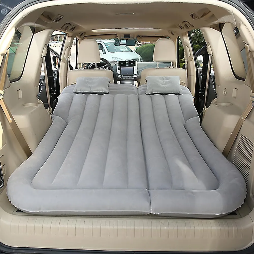 Car Inflatable Mattress for Mazda CX-50 2023 2024 2025 Rear Trunk Air Cushion Camping Travel Folding Self Inflating Sleeping Pad Back Seat Air Mattresses,Grey1