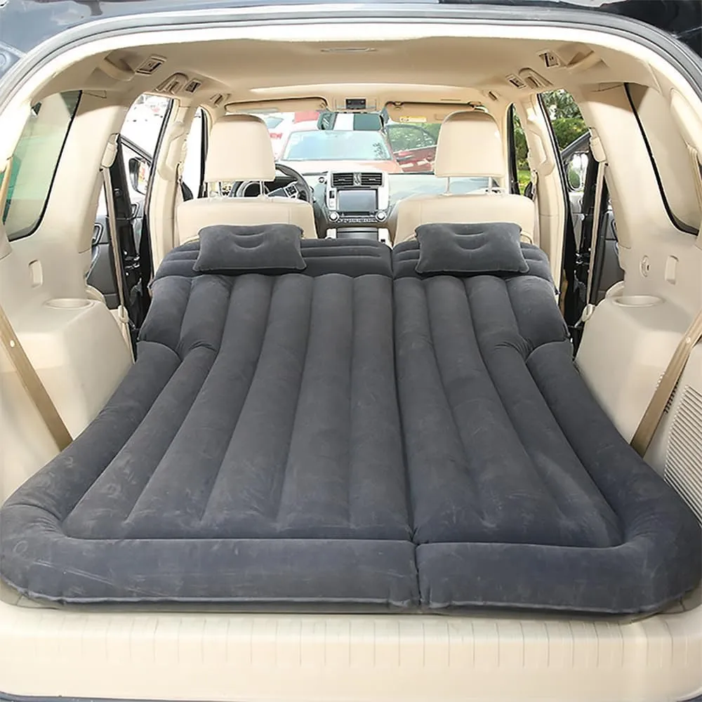Car Inflatable Mattress for Subaru Levorg 2.Gen/1.Gen 2014-2024 Rear Trunk Air Mattress Camping Folding Air Bed Cushion Back Seat Air Sleeping Mattresses,Black01