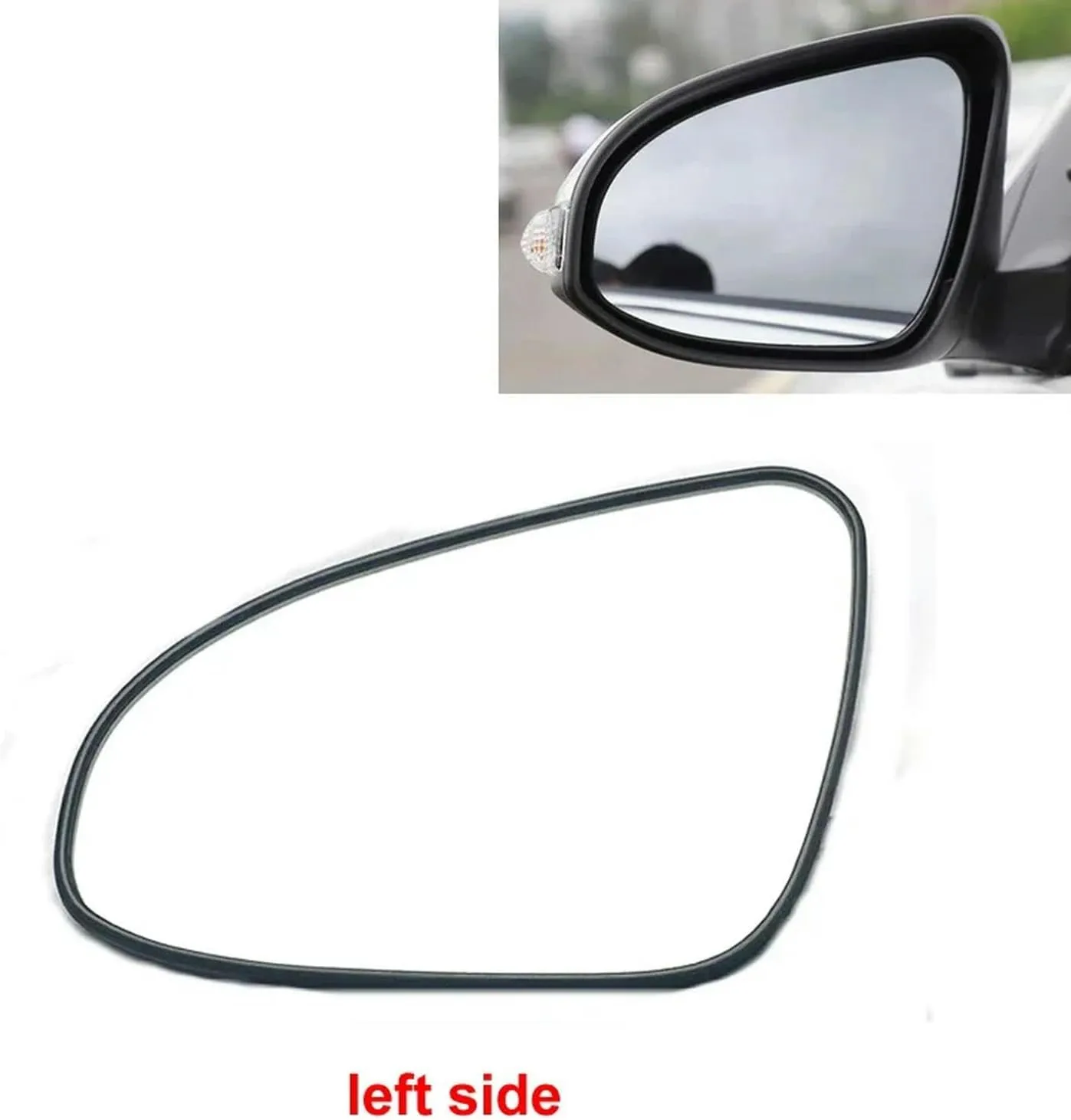 Car Side Mirrors Reflective Lens Rearview Mirror Lenses Glass with Heating,For Corolla 2014-2018
