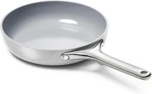 Caraway Nonstick Ceramic Mini Fry Pan (1.05 qt, 8") - Non Toxic, PTFE & PFOA Free - Oven Safe & Compatible with All Stovetops (Gas, Electric & Induction) - Gray