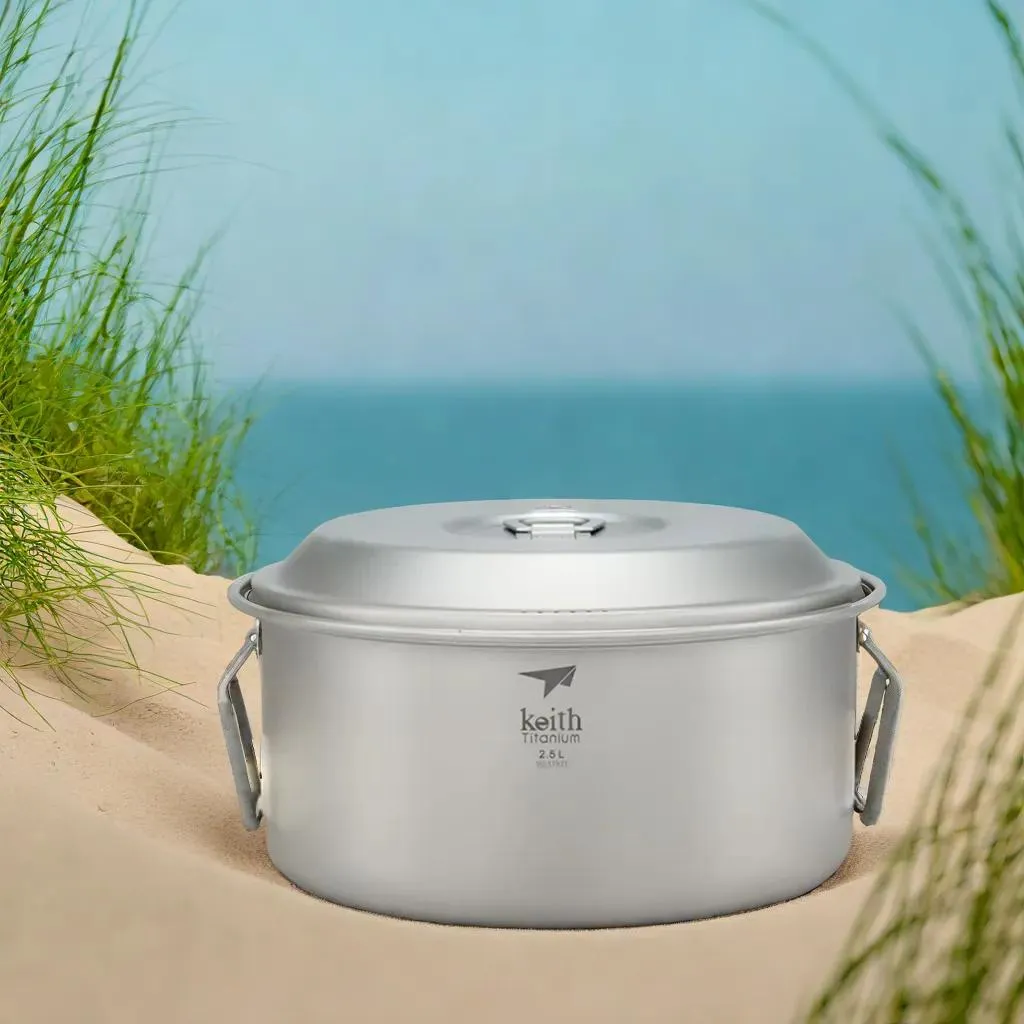 Casseroles de Camping en Titane