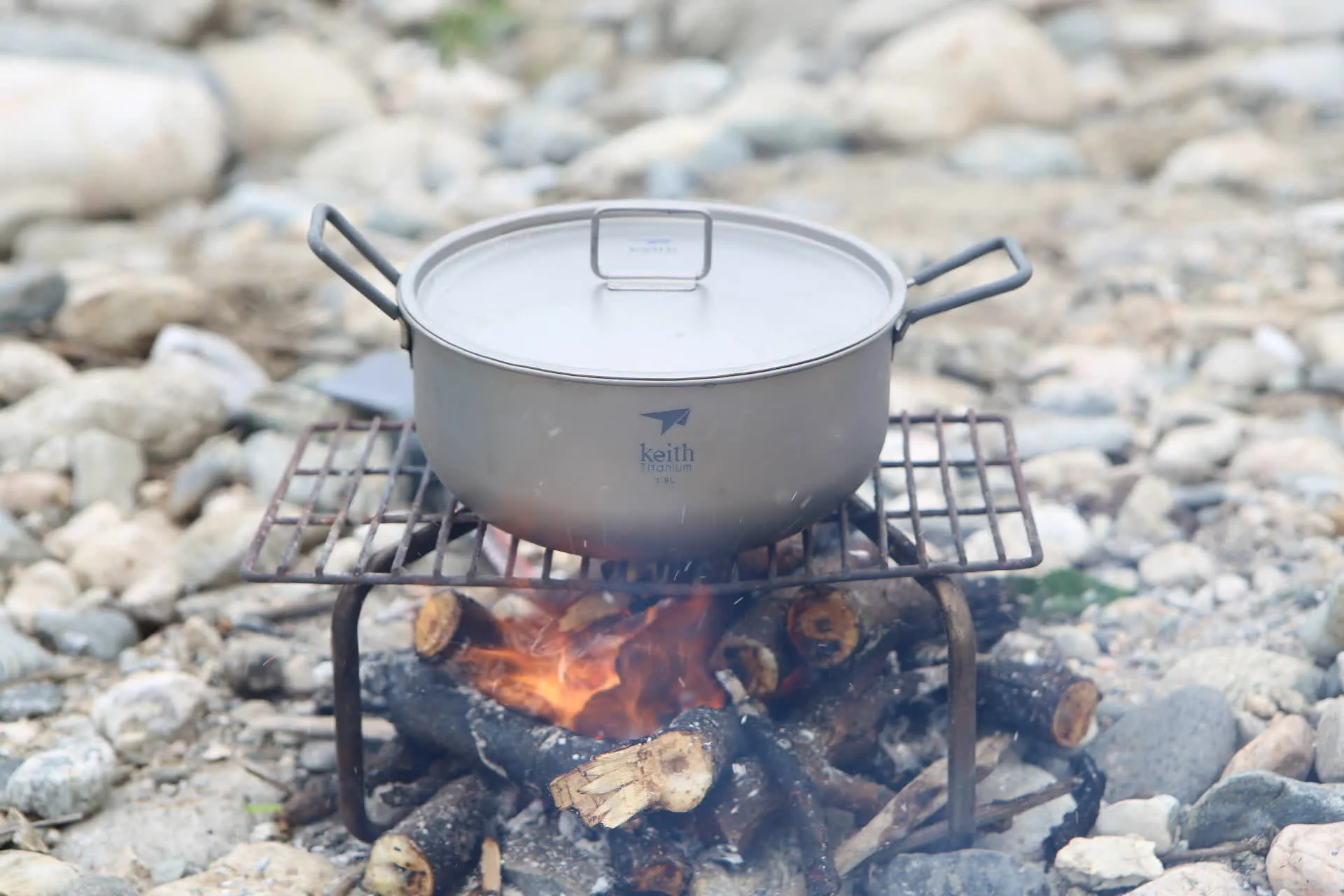 Casseroles de Camping en Titane