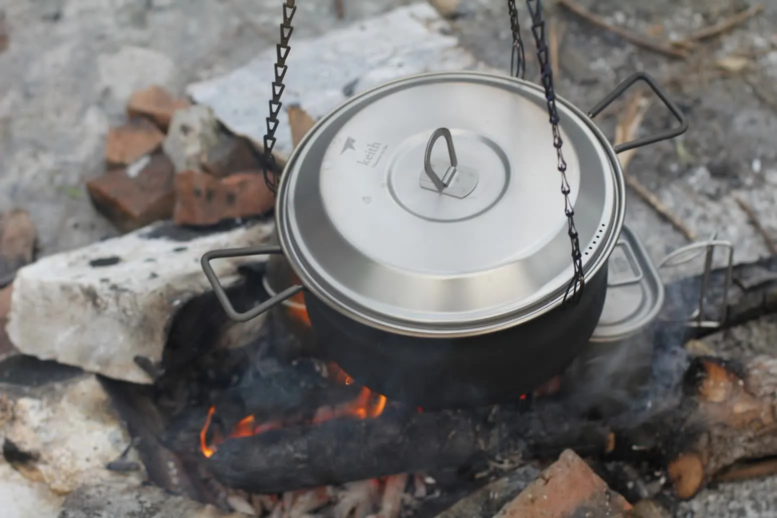 Casseroles de Camping en Titane