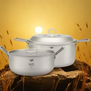 Casseroles de Camping en Titane