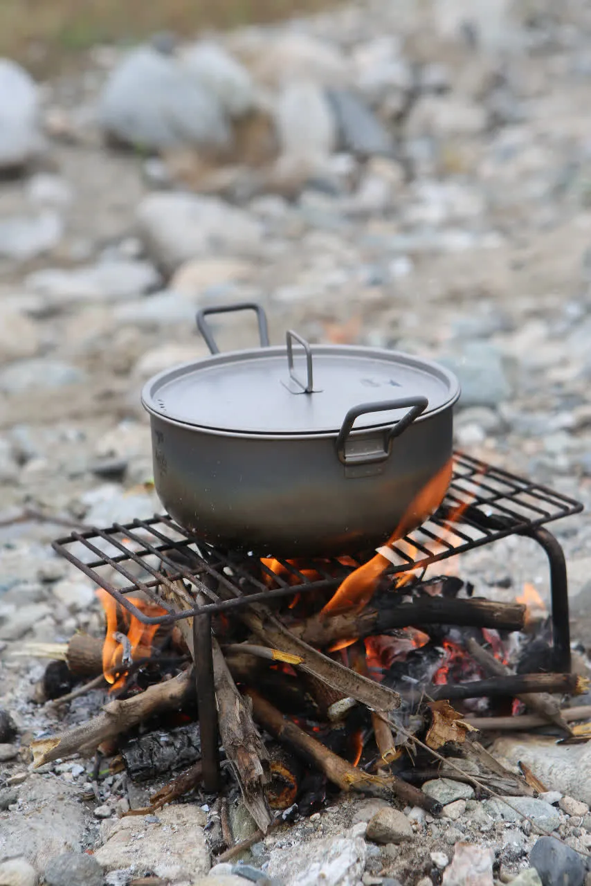 Casseroles de Camping en Titane