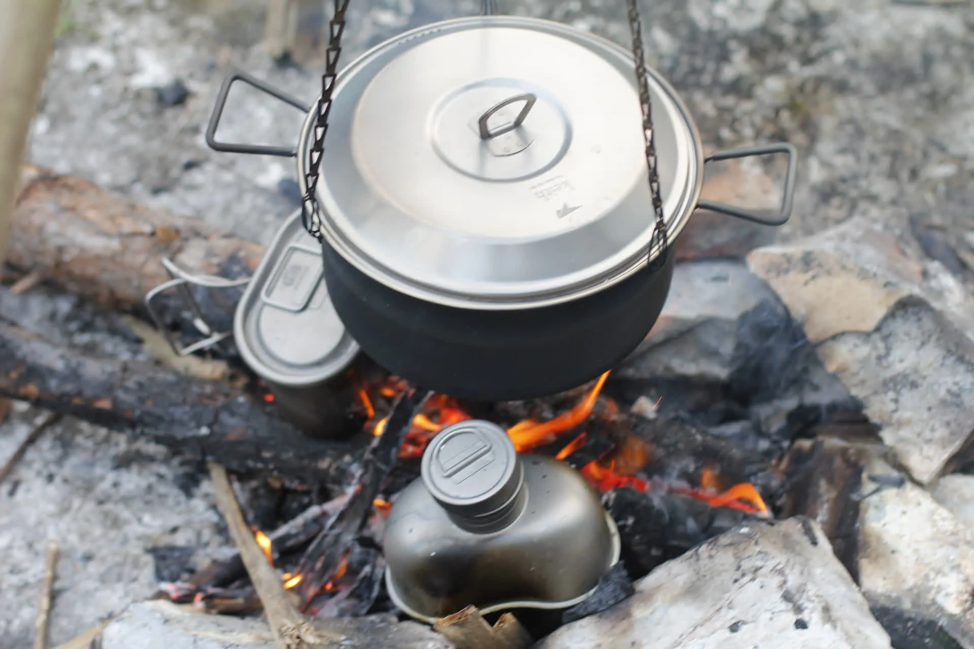 Casseroles de Camping en Titane