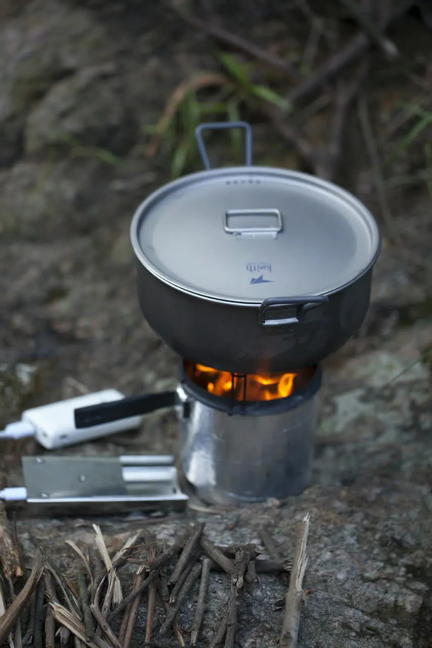 Casseroles de Camping en Titane