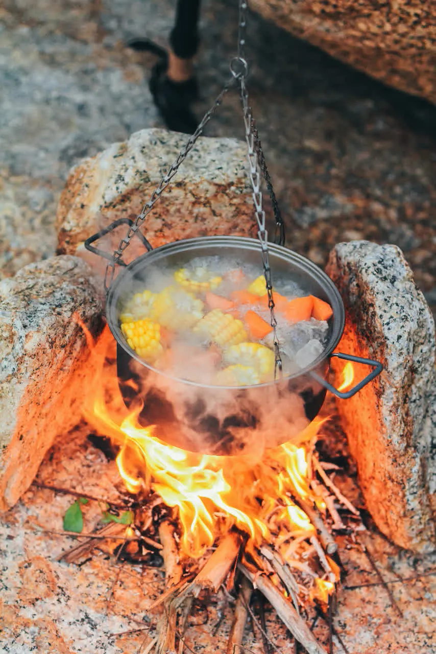Casseroles de Camping en Titane
