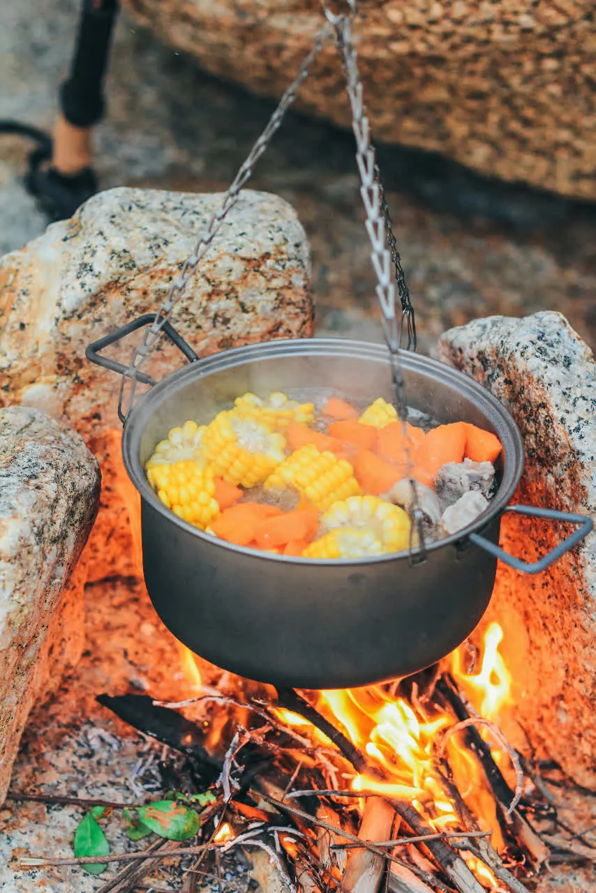 Casseroles de Camping en Titane