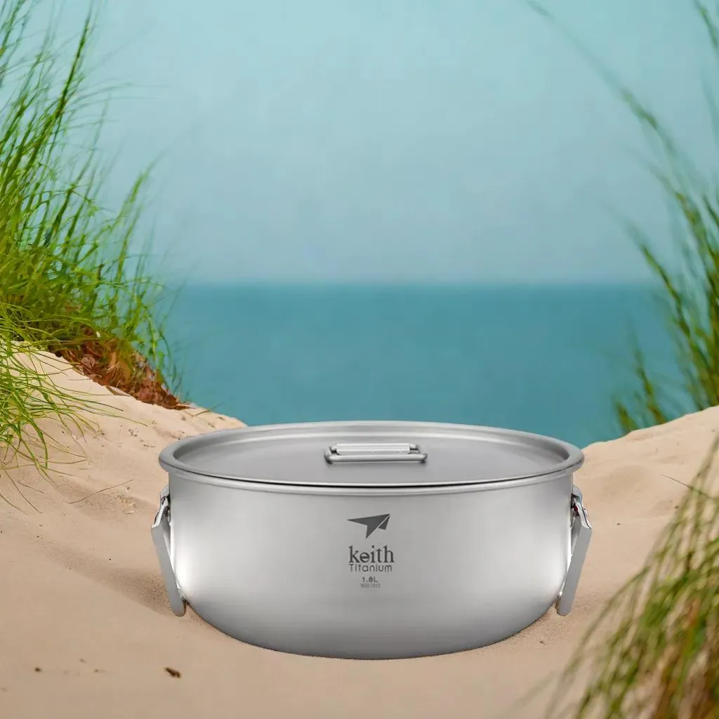 Casseroles de Camping en Titane