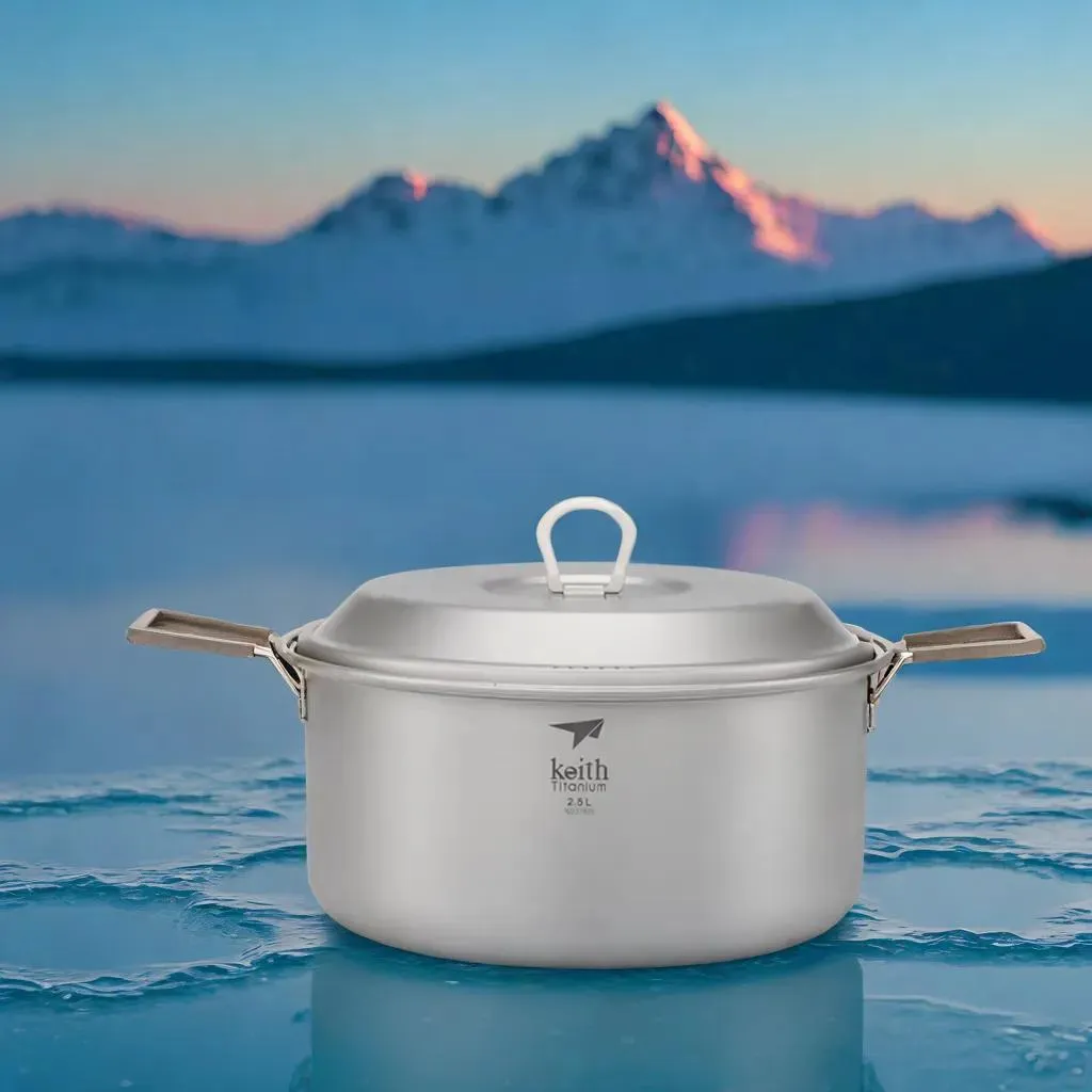 Casseroles de Camping en Titane