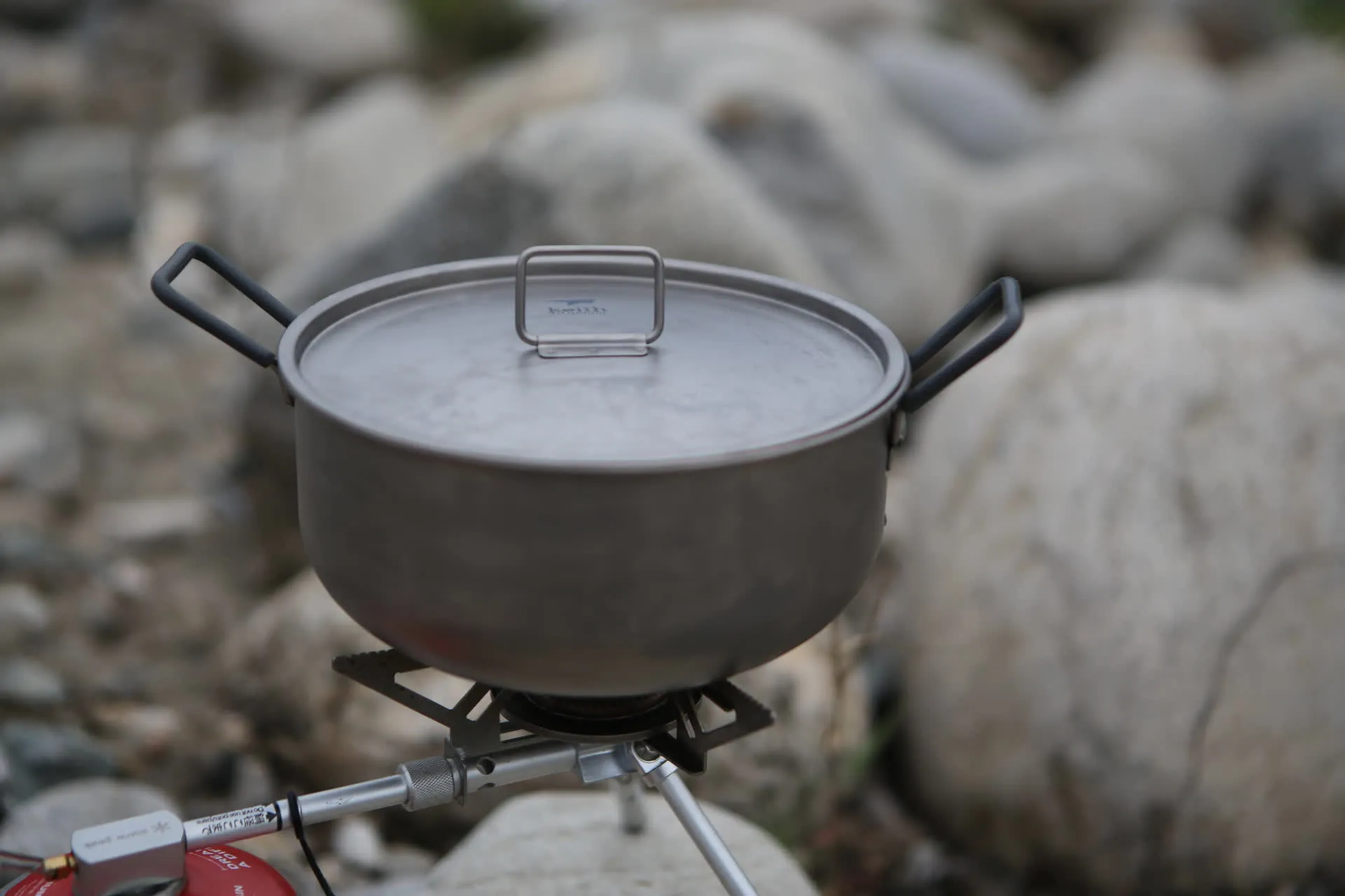 Casseroles de Camping en Titane